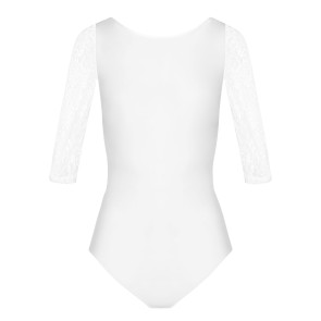 Rumpf RU5742 dames dans bodysuit wit achterkant