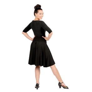 Rumpf RU5752 Adama dames swingrok zwart achterkant 