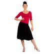 Rumpf RU5752 Adama dames swingrok zwart stretch 
