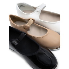 Capezio Snap Elastics voor Volwassenen met een knoopsysteem