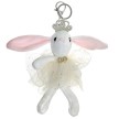 Alista Dancer Basics Alista Ballerina-Konijntje Sleutelhanger met een tutu wit