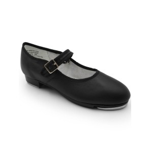 Capezio Mary Jane Kinderen Tap Schoenen zwart meisjes met een knoopsluiting