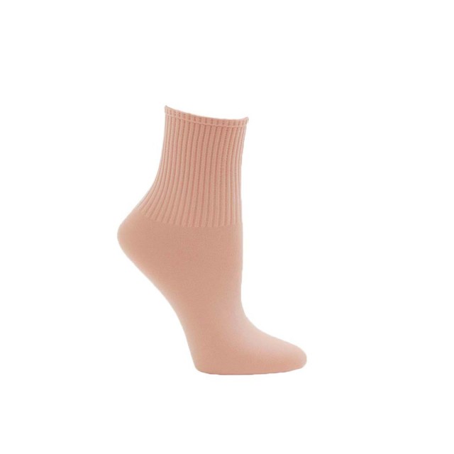 Capezio Ribbed Sokken voor kinderen zalmroze