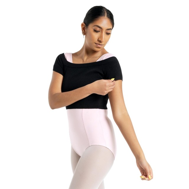 capezio-ribbed-knit-cropped-sweater-black-11383w-base