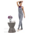 Capezio-Full-Length-Romper-grijs met een perfecte pasvorm