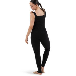 Capezio Full Length Romper zwart zonder mouwen