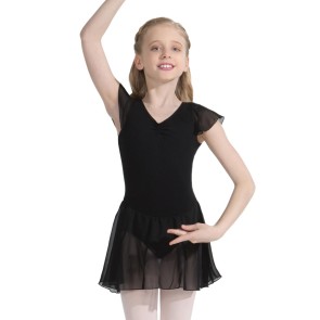 Capezio Meisjes Balletjurkje met Fladdermouwen 11305C