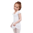 Capezio meisjes Flutter Sleeve Dress wit