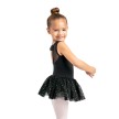 Capezio meisjes Back Keyhole Tutu Dress zwart