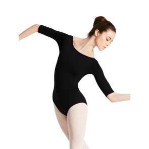 Capezio Boatneck Driekwart Mouw Balletpak