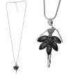 Alista Dancer Basics Alista Ketting Ballerina met Strass Steentjes en zwarte tutu