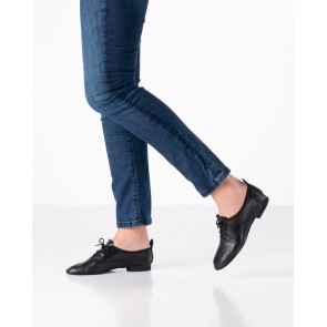 Werner Kern Fenja Zwarte Nappa Dansschoenen met een ademende voering