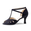 Werner Kern Lindsay Blauw Suede Dames Latin Dansschoenen