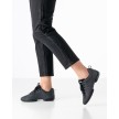 Dames Latin Danssneakers Suny 150 voor dansen binnen en buiten met draaizool