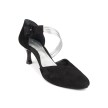 Portdance PD126 dames nubuck dansschoenen beige