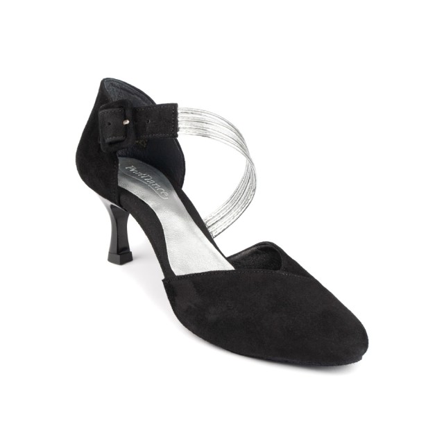 Portdance PD126 dames nubuck dansschoenen beige