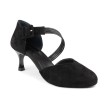 Portdance PD126 dames nubuck dansschoenen beige