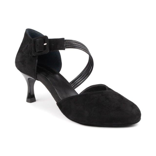 Portdance PD126 dames nubuck dansschoenen beige