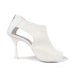 Portdance PD810 Pro Dames Dansschoenen Neopreen en Wit Glitter