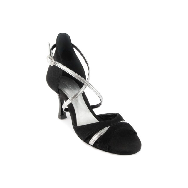 Portdance PD816 Black Silver Leather