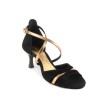 Portdance PD816 Black Gold Leather