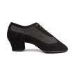 Portdance PDNEO 701 Fashion Trainingsschoenen Zwart Nubuck Glitter