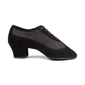 Portdance PDNEO 701 Fashion Trainingsschoenen Zwart Nubuck Glitter