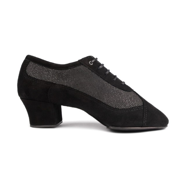 Portdance PDNEO 701 Fashion Trainingsschoenen Zwart Nubuck Glitter