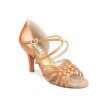 Portdance PD PRO 001 Dansschoenen Dark Tan Leer