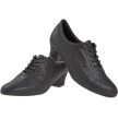 Diamant Vegan Dames Glitter Trainingsschoenen met VarioSpin zool 199-034-113-V Zwart met een glitterprint