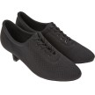 Diamant Dames Vegan Ballroom Dansschoenen met VarioPro Hybrid zool 199-177-604 Zwart met veters
