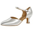 Diamant Dames wit Satijn Ballroomsschoenen 051-068-092