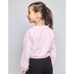 Temps Danse Tani jr. Papillon cropped Sweater met Ballerina voor Meisjes Roze