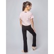 Temps Danse Agile jr. Papillon ballet shirt met Ballerina voor Meisjes Roze