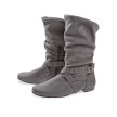 Diamant Dames grijze DansBoots 202-005-615 salsa ballroom swing volksdansen
