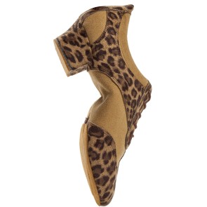 Diamant 188-234-609 splitzool dansschoenen dames dierenprint oefenschoenen