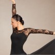 Capezio Long-Sleeve Lace Top