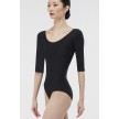 wear moi arabesque balletpakje voor dames ballroom latin body zwart